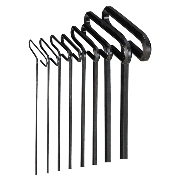 Eklind 8 Piece 6" SAE Hex T-Key Set 33168